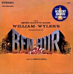 Ben-Hur Soundtrack (Miklós Rózsa) - CD cover