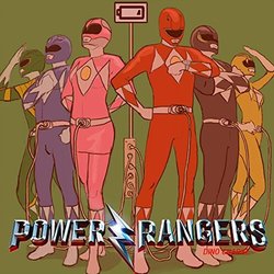 Power Rangers Dino Charge Soundtrack (The Mighty Murphin) - CD cover