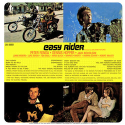 Easy Rider Ścieżka dźwiękowa (Various Artists) - Tylna strona okladki plyty CD