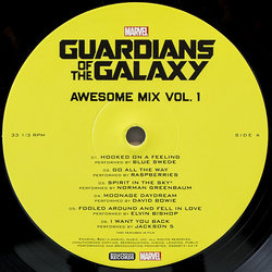Guardians Of The Galaxy Soundtrack (Various Artists) - cd-inlay