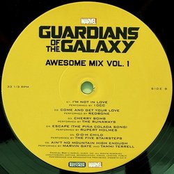 Guardians Of The Galaxy Soundtrack (Various Artists) - cd-inlay