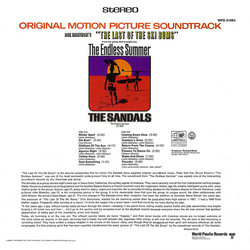 The Last of the Ski Bums Soundtrack (The Sandals) - CD Back cover