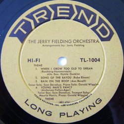 Jerry Fielding Plays A Dance Concert Ścieżka dźwiękowa (Various Artists, Jerry Fielding) - wkład CD
