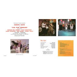 The Five Pennies サウンドトラック (Various Artists) - CDインレイ