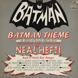 Batman Theme And 11 Hefti Bat Songs Soundtrack (Neal Hefti) - CD-Cover