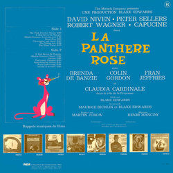  La Panthre Rose サウンドトラック (Henry Mancini) - CD裏表紙