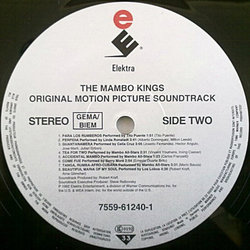 The Mambo Kings Colonna sonora (Various Artists, Carlos Franzetti, Robert Kraft) - cd-inlay