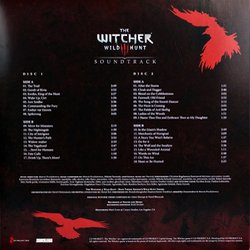 The Witcher 3: Wild Hunt Soundtrack (Marcin Przybylowicz) - CD Back cover