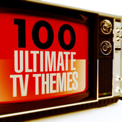 100 Ultimate TV Themes Trilha sonora (Various Artists) - capa de CD