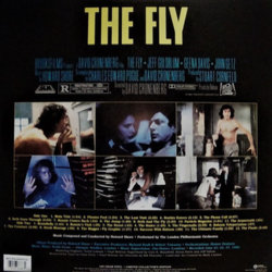 The Fly サウンドトラック (Howard Shore) - CD裏表紙