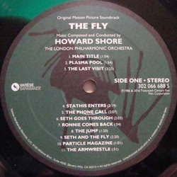The Fly Ścieżka dźwiękowa (Howard Shore) - wkład CD
