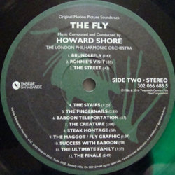 The Fly サウンドトラック (Howard Shore) - CDインレイ