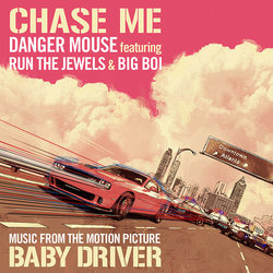 Baby Driver: Chase Me Ścieżka dźwiękowa ( Danger Mouse) - Okładka CD