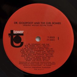 Dr. Goldfoot & The Girl Bombs Ścieżka dźwiękowa (Various Artists, Les Baxter) - wkład CD