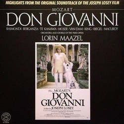 Don Giovanni Ścieżka dźwiękowa (Wolfgang Amadeus Mozart) - Okładka CD