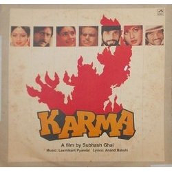 Karma Soundtrack (Various Artists, Anand Bakshi, Laxmikant Pyarelal) - CD-Cover