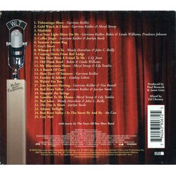 A Prairie Home Companion Soundtrack (Richard A. Dworsky) - CD Trasero