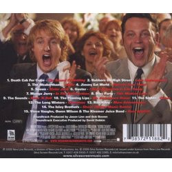 Wedding Crashers Ścieżka dźwiękowa (Various Artists, Rolfe Kent) - Tylna strona okladki plyty CD