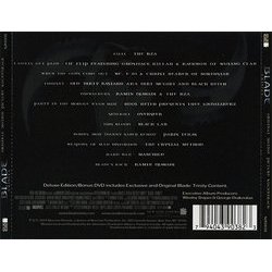 Blade: Trinity Ścieżka dźwiękowa (Various Artists, Ramin Djawadi,  RZA) - Tylna strona okladki plyty CD