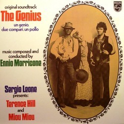 The Genius Soundtrack (Ennio Morricone) - CD cover