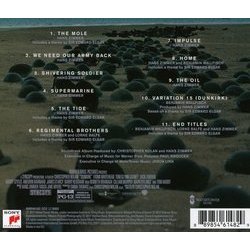 Dunkirk Soundtrack (Hans Zimmer) - CD Achterzijde