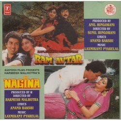 Ram-Avtar / Nagina Soundtrack (Various Artists, Anand Bakshi, Laxmikant Pyarelal) - CD cover