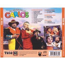 Les Gnriques de Carlos Colonna sonora (Carlos , Various Artists) - Copertina posteriore CD