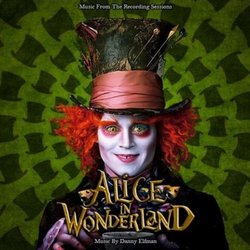 Alice in Wonderland Bande Originale (Danny Elfman) - Pochettes de CD