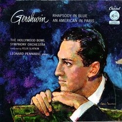 Rhapsody In Blue / An American In Paris 声带 (George Gershwin) - CD封面