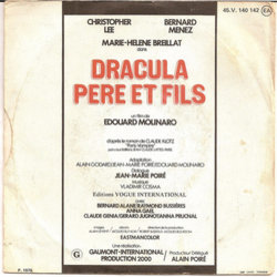 Dracula Pre Et Fils Soundtrack (Vladimir Cosma) - CD Achterzijde
