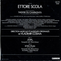 Le Bal Soundtrack (Vladimir Cosma) - CD Trasero