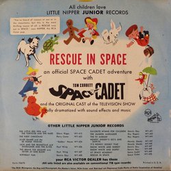 Tom Corbett Space Cadet Rescue in Space Trilha sonora (Various Artists) - CD capa traseira