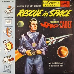 Tom Corbett Space Cadet Rescue in Space Soundtrack (Various Artists) - CD cover