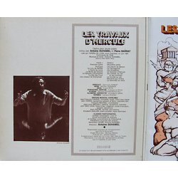 Les Travaux D'Hercule サウンドトラック (Antoine Duhamel) - CD裏表紙