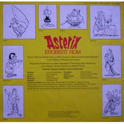 Asterix Erobert Rom - Teil 2 Soundtrack (Gérard Calvi) - CD-Rückdeckel