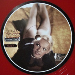 Brigitte Lahaie: Le disque de culte サウンドトラック (Alain Goraguer) - CDインレイ