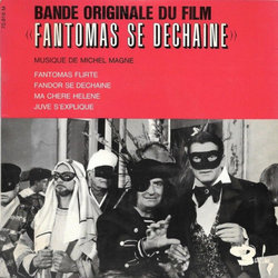 Fantmas se dchaine サウンドトラック (Michel Magne) - CDカバー