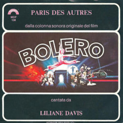 Bolero サウンドトラック (Francis Lai) - CDカバー