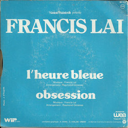 L'Heure Bleue Soundtrack (Francis Lai) - CD-Rckdeckel
