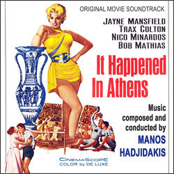 It Happened in Athens Soundtrack (Manos Hadjidakis) - CD-Cover