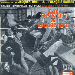 Les Anarchistes - La Bande  Bonnot Soundtrack (Jacques Brel, Franois Rauber) - CD cover