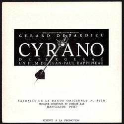 Cyrano Ścieżka dźwiękowa (Jean-Claude Petit) - Okładka CD