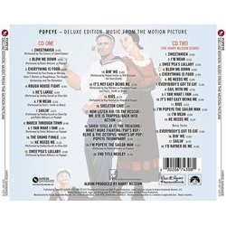 Popeye Soundtrack (Harry Nilsson) - CD Achterzijde