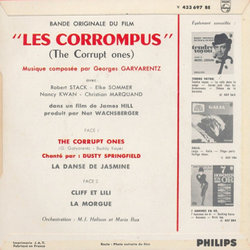 Les Corrompus Ścieżka dźwiękowa (Georges Garvarentz) - Tylna strona okladki plyty CD