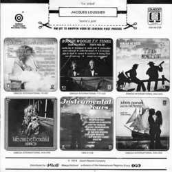 T.V. - Priv / Leslie's Jerk Colonna sonora (Jacques Loussier) - Copertina posteriore CD