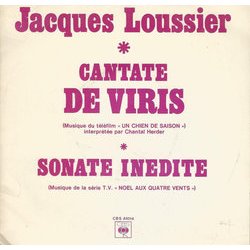 Cantate De Viris Ścieżka dźwiękowa (Jacques Loussier) - Okładka CD