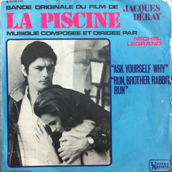 La Piscine サウンドトラック (Michel Legrand) - CDカバー