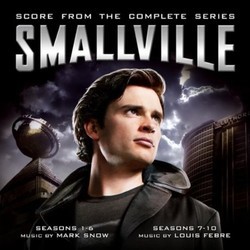 Smallville Trilha sonora (Louis Febre, Mark Snow) - capa de CD