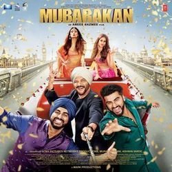 Mubarakan Soundtrack (Various Artists) - CD cover