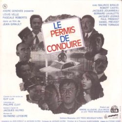 Le Permis de conduire Soundtrack (Philippe Clay, Raymond Lefvre) - CD Trasero